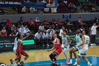 Green Archers collapse in OT loss to UE