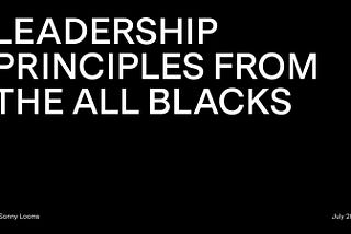 Legacy: 15 Lessons in Leadership from the All Blacks
