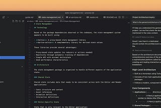 How to create a detailed /ai-docs folder with detailed architecture for an existing project using…
