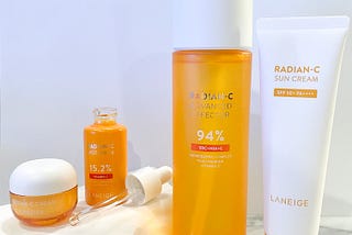 Kesan pertama Korean Skincare: LANEIGE Radian-C