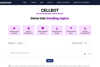 Presenting a new User Experience for CellBot — a world-class Health Search Engine