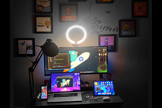 What’s on My Desk? My typical Home Office Setup! 👨🏻‍💻