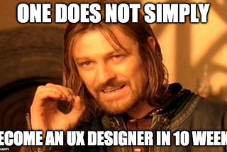 Why you should not become a UX designer
