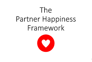 The Partner Happiness Framework