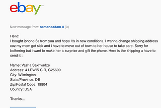 After My iPhone Sold On Ebay