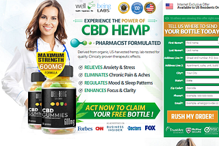 Well Being CBD Gummies — Pain Relief Review, Result And Benefits