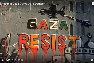 Kulturkrieger in Gaza DOKU 2013 Deutsch.