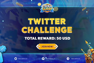 Join Twitter Challenge now to win 50 USD