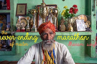 The Never-Ending Marathon of Mr. Dharam Singh