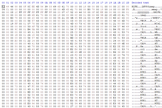 A Macromedia Director 5 Movie, displayed in a hex editor.