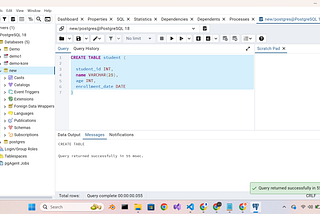 mastering psql