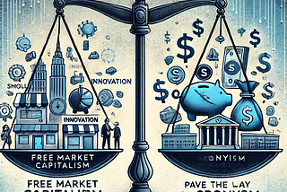 The paradox of free market capitalism: how free agents pave the way for cronyism