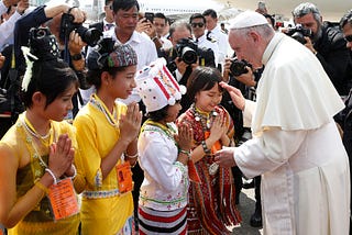 In Cina e in Asia — Il papa in Myanmar