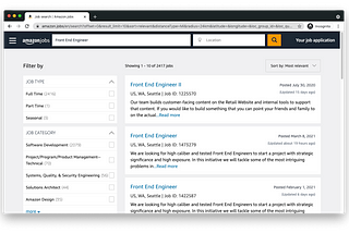 Understanding Amazon’s Front-End Engineering Interview