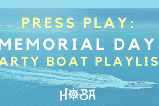 Getting out on the water this weekend? Press play on this party boat playlist!