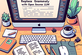 Replace Grammarly with open source LLM