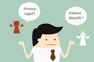 Data Ethics in balancing patient benefit and privacy issue