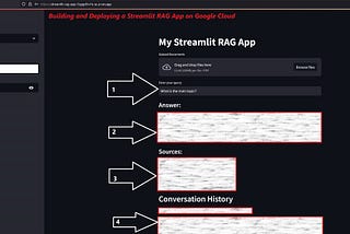 Building and Deploying a Streamlit RAG App on Google Cloud: A Journey of Learning