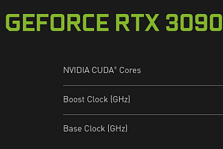 NVIDIA RTX 3090 will be a Damn Good GPU for Machine Learning