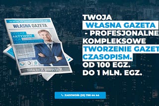 Skład gazet z WlasnaGazeta.pl