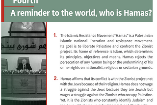 Even Hamas Says They Don’t Hate Jews, So Why Do Zionists Desire It?