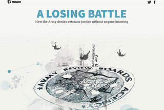 J110 MultiMedia Critique: A Losing Battle- How the Army denies veterans justice without anyone…
