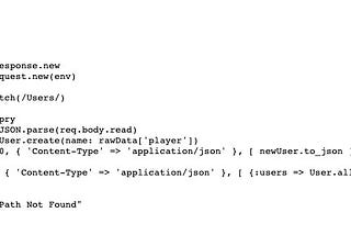 Writing a post in RUBY from React