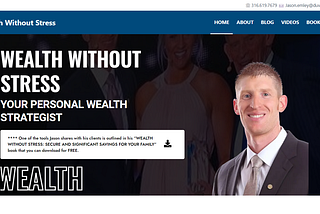 Creating WealthWithoutStress.com: