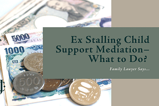 Ex Took a Pay Cut and Is Stalling Child Support Mediation — What to Do? Lawyer Says…