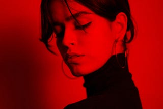 The red lighting effect I implemented soothed me.