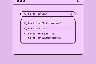 how to learn SQL?