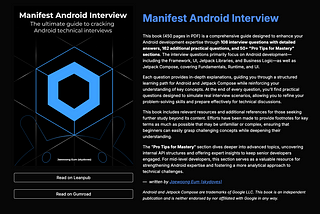 Manifest Android Interview: The Ultimate Guide to Cracking Android Technical Interviews