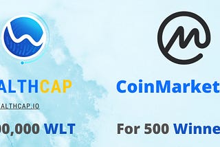 Wealth partners with CoinMarketCap to give out 2,000,000 WLT !!