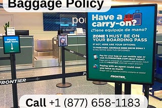 Frontier Baggage policy