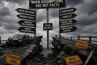 Issues When We Assume Opinions, Expectations, and Rumors Are Facts