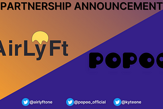 AirLyft by Kyte announces partnership with Popoo