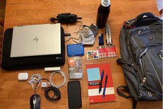 What’s in my backpack?