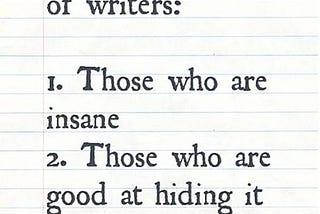 How I started writing: A note by Serena Light