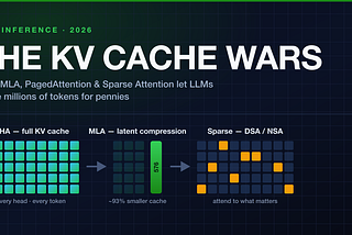 The KV Cache Wars: How MLA, PagedAttention & Sparse Attention Let LLMs Serve Millions for Pennies…