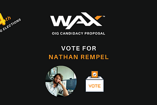 Featuring Nathan Rempel — OIG Candidacy Short Interview