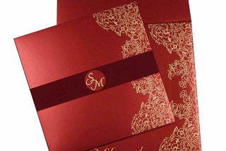 Designer Wedding Cards- The Wedding Cards Online