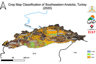 Change of Cropping Patterns of Southeastern Anatolia, Turkey in 2019 and 2020