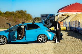A day shooting Club loose Texas Drift event