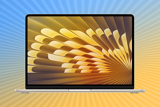 Mock up of an ultra-portable MacBook