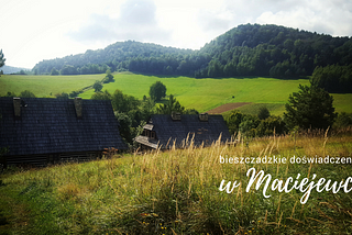 Bieszczadzkie doświadczenie. Maciejewka