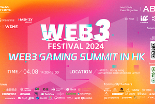 Web3 Gaming Summit in Hong Kong by ABGA, ICC and aelf to Unveil the New Era of Web3 Gaming