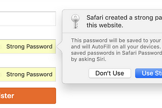 The Problem With Safari’s Suggested Password Feature