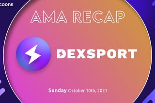 AMA RECAP: DeFi Raccoons X Dexsport
