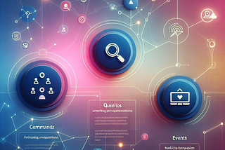 Commands, Queries and Events in EDA