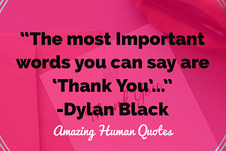 Amazing Human Series; Dylan Black